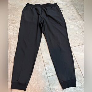 Men's FLX Black Jogger Pants Size L